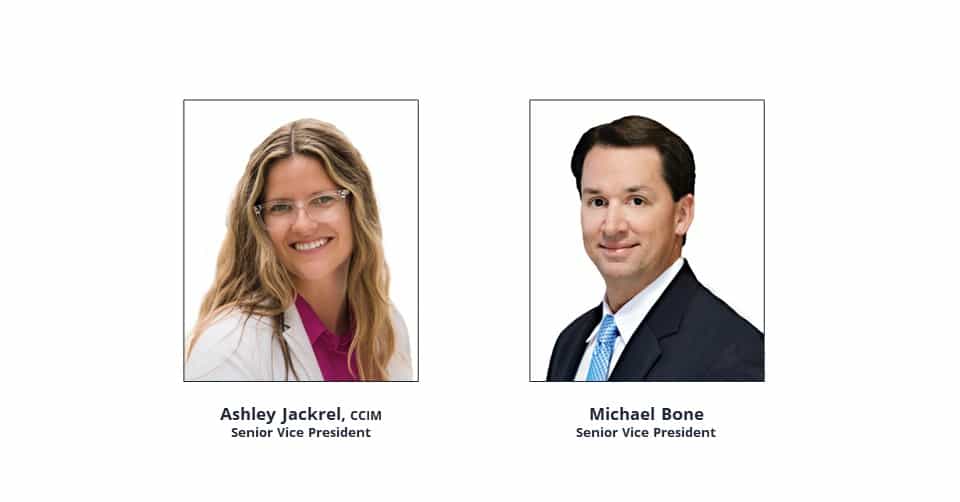 Ashley Jackrel, Michael Bone, promoted to Senior Vice President